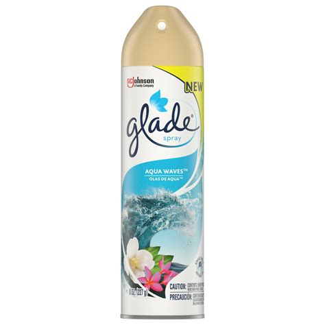 Glade Air Freshener Room Spray Aqua Waves 8oz