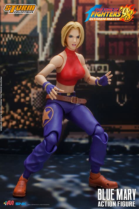 Blue Mary Kof98 Um Action Figure Storm Collectibles