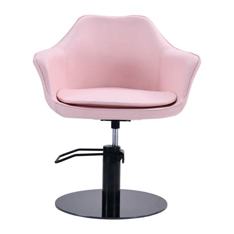 General base or stainless steel base to choose, strong & guarantee hydraulic pump. Zara Salon Chair - Pink