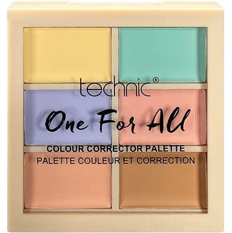 Technic One For All Colour Corrector Concealer Palette Colour Zone