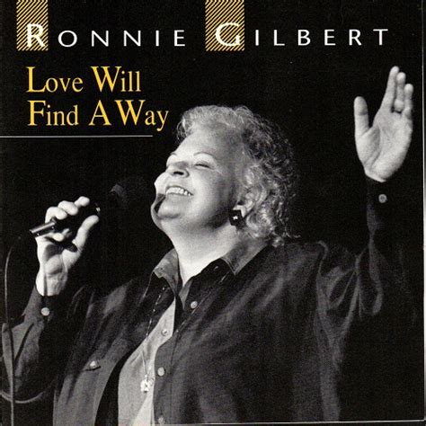 Ronnie Gilbert Love Will Find A Way 1989 Goldenrod Music