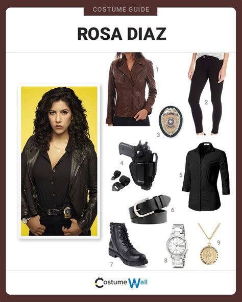 Dress Like Rosa Diaz From Brooklyn Nine Nine Halloween Costume