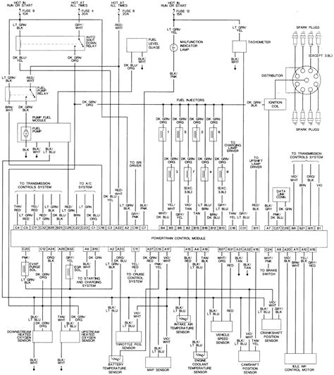 A wiring diagram is a kind of schematic which makes use of abstract photographic signs to show all the interconnections of elements in a system. 1998 Dodge Ram 1500 Fuel Pump Wiring Diagram Images - Wiring Diagram Sample