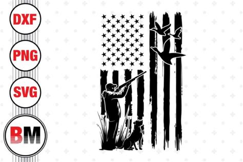 Deer Hunting American Flag Graphic By Bmdesign · Creative Fabrica