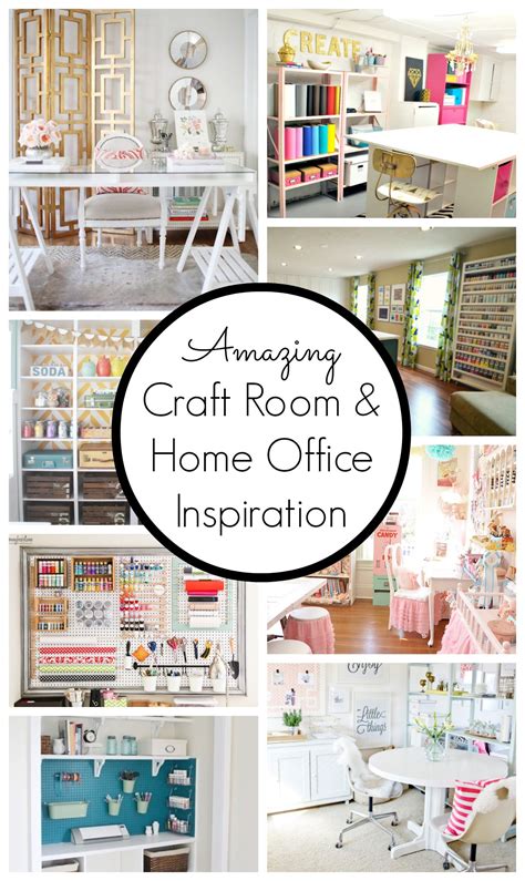 Organizing, purging and lots of hard worked later, it is now my office and craft room. 10 Creative Craft Rooms and Home Offices - Classy Clutter