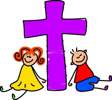 Christian Kids Stock Illustration Illustration Of Religion 19375236