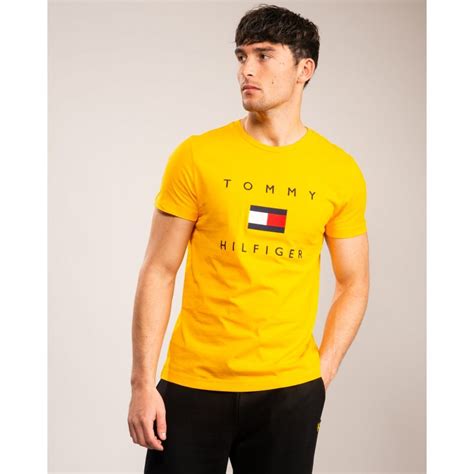 Tommy Hilfiger Flag T Shirt Mens From Cho Fashion And Lifestyle Uk