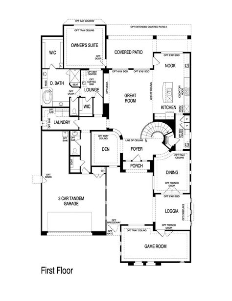 Home floor plans vary greatly depending on the type of home they outline. Pin on Pulte Homes Floor Plans