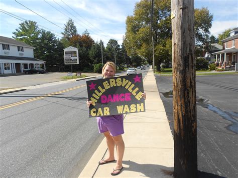 Casey At Our Fundraiser Carwash Car Wash Car Wash Fundraiser Car