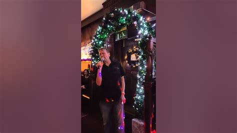 davy ferguson at elms bar saltcoats youtube