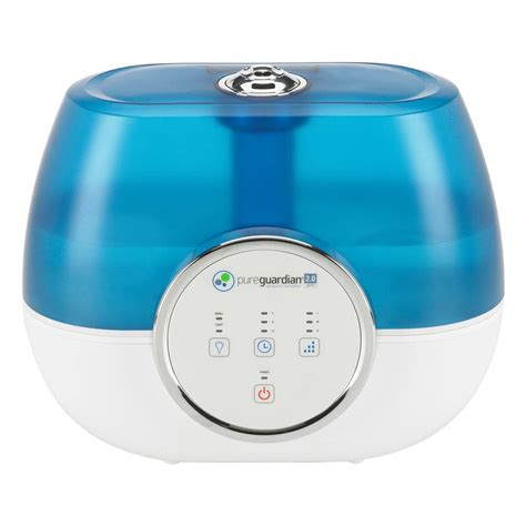 Pureguardian 2 Gal 120 Hour Ultrasonic Cool Mist Humidifier With