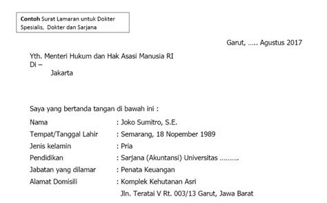 Kemenkumham menyampaikan pengumuman seleksi dan rekrutmen cpns 2021 diundur. Nice Contoh Surat Pernyataan Cpns Kemenkumham 2021 17 ...