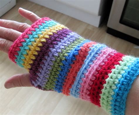 Crochet Therapy Wrist Warmers