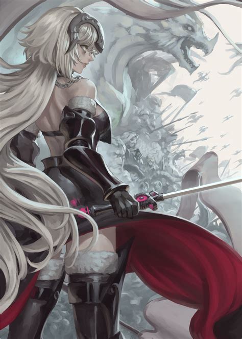 Wallpaper Anime Girls Fate Grand Order Jeanne D Arc