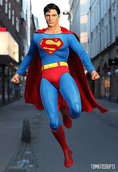 Superman Christopher Reeve By Tomatosoup13
