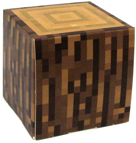Minecraft Lot Of 20 Log Blocks Papercraft Jazwares Toywiz