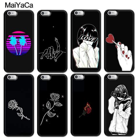 Maiyaca Japanese Aesthetic Art Style Soft Rubber Phone Cases For Iphone