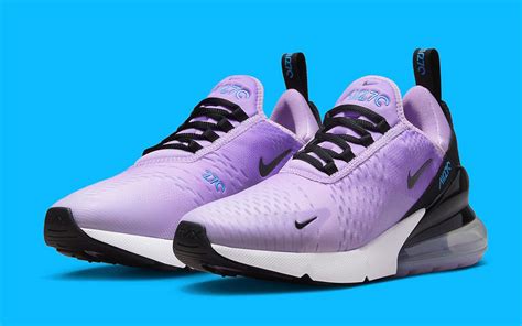 This New Nike Air Max 270 Proffers Purple Black And Blue House Of Heat
