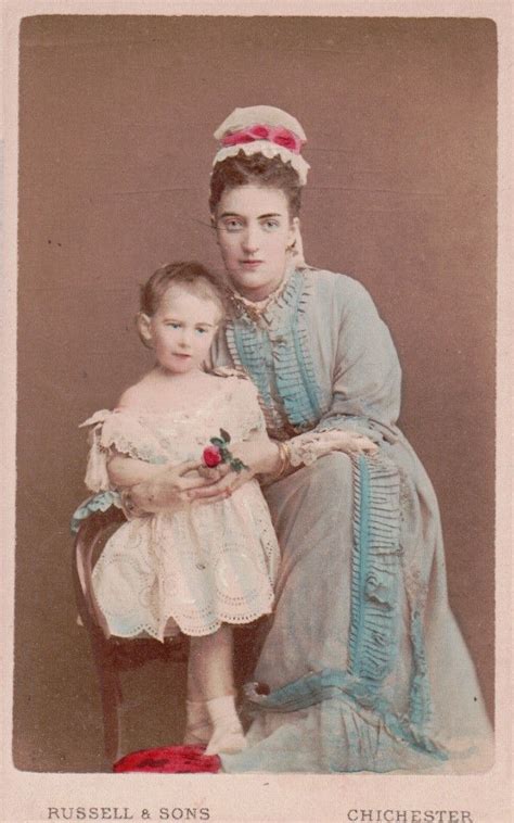Princess Alexandra Of Denmark Later Queen Of Great Britain Hand Tinted By J Russell And Sons