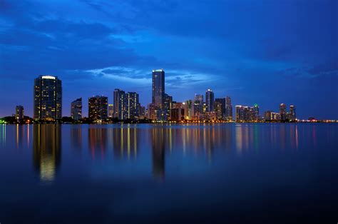 Downtown City Miami Florida Downtown Miami Fl Miami Skyline