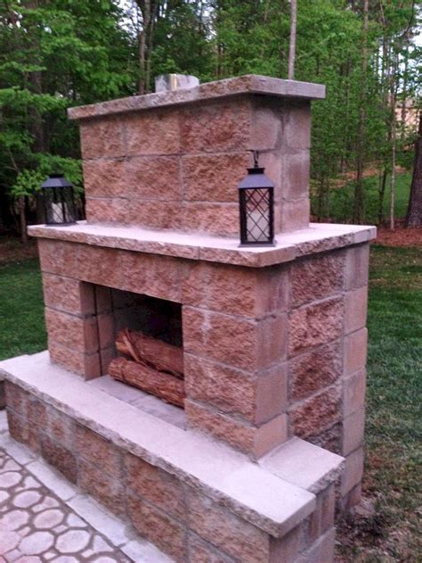 Ultimate Backyard Fireplace Sets The Outdoor Scene Home To Z Diy Outdoor Fireplace Diy Patio