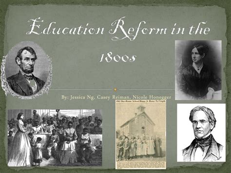 Ppt Education Reform In The 1800s Powerpoint Presentation Free