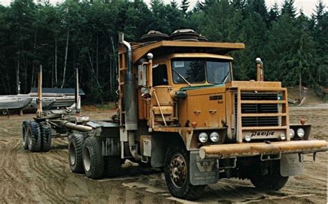 Pacific P500 P Logging Truck Trucks Big Rig Trucks Big Trucks