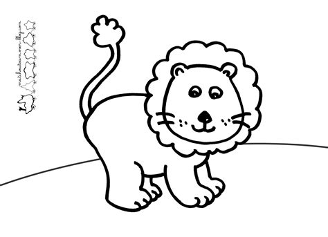 108 Dessins De Coloriage Lion à Imprimer Sur Page 8
