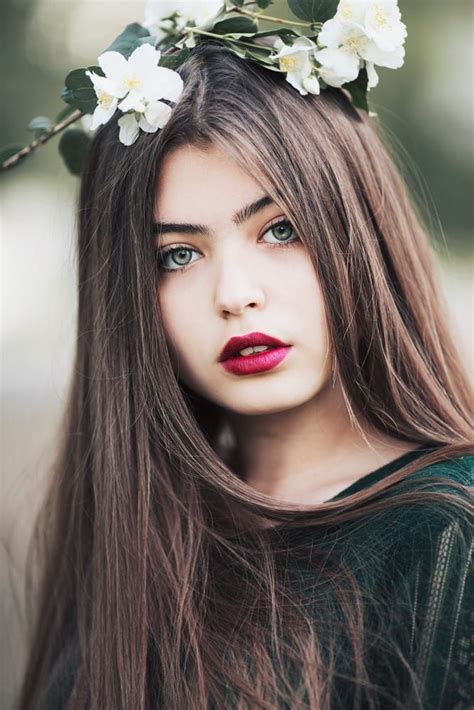 Green Eyes By Jovana Rikalo On 500px Long Hair Girl Beauty Girl