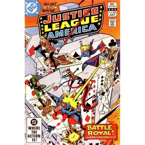 Комикс 1982 07 Justice League Of America 204 Elephant Bookstore