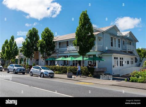 The White Swan Country Hotel Historic Building In Main Street