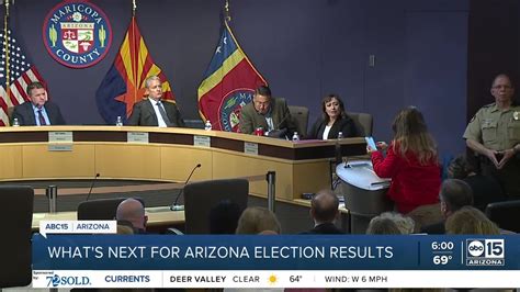 The Maricopa County Board Of Supervisors Certifies The 2022 Election