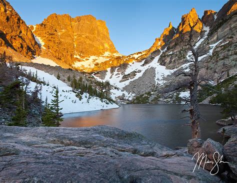Emerald Lake Alpineglow Emerald Lake Estes Park Rocky Mountain National Park Colorado