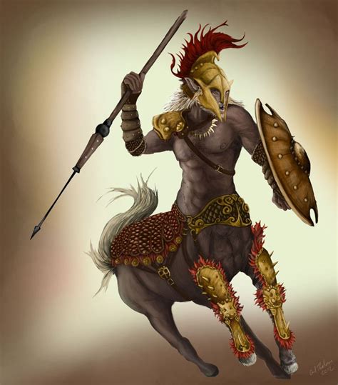 Centaur Warrior Centaur Mythological Creatures Fantasy Creatures