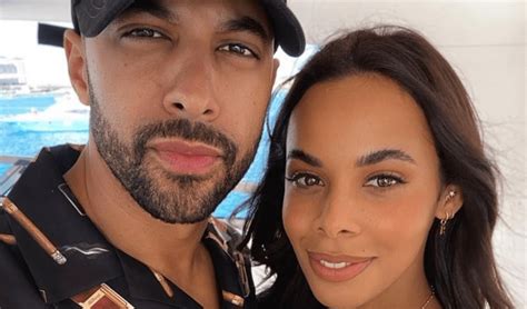 Marvin Humes Fan Girls Over Wife Rochelle As He Celebrates Her Birthday
