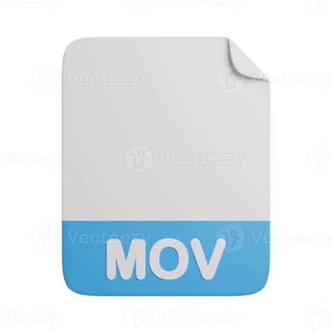 Mov Document File Extension 16637240 Png