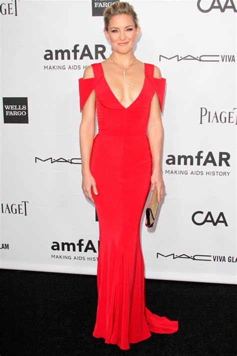 kate hudson turns scarlet lady for amfar fundraising gala marie claire uk