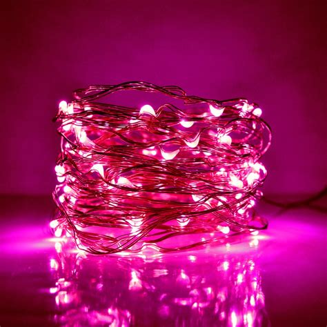 Hello guys,in this video, i will be showing you how to get 🔥 pink led lights.😁 i will demostrate the process step by step to get you that desired look. 33 Foot - Plug in LED Fairy Lights- 100 Pink Micro LED ...