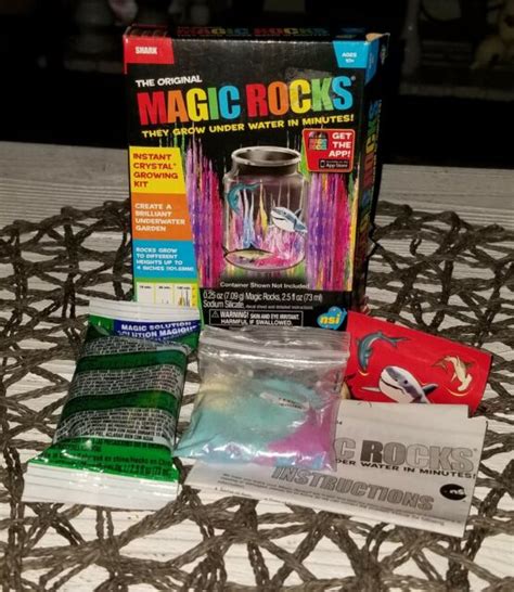 2 Nsi 2921 The Original Magic Rocks Instant Crystal Growing Kits For