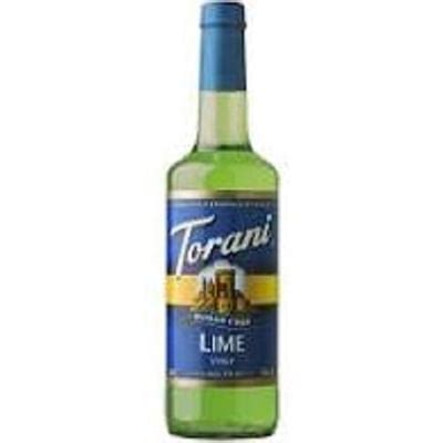 Torani Sugar Free Lime Syrup Ml Milliliters Online Grocery