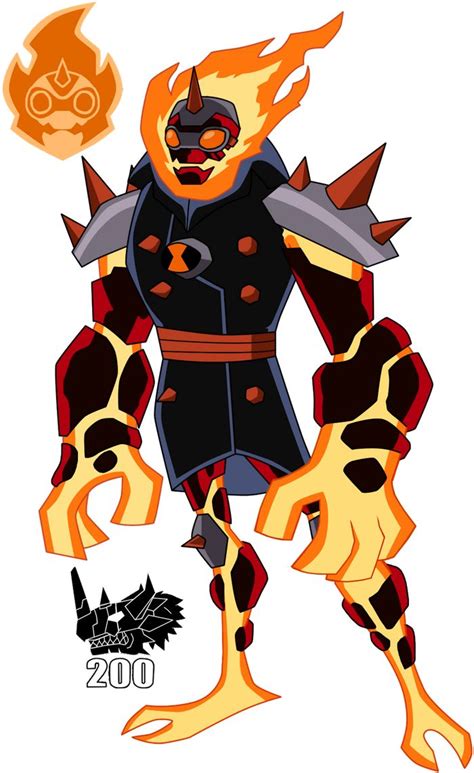 Into The Omniverse Mad Heatblast By Rzgmon200 On Deviantart Ben 10