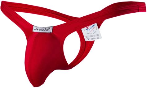 Joe Snyder Polyester Collection Thong Bulge 02 Mens Underwear Swimwear