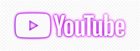 Hd Purple Neon Aesthetic Youtube Yt Logo Png Citypng