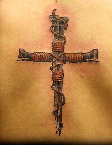 Search through four thousand beautiful cross tattoos. Nail cross tattoo by Jackie Rabbit | Flickr - Photo Sharing!