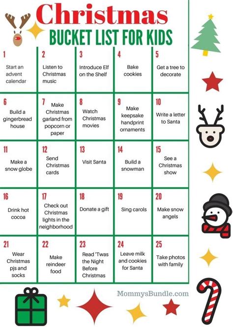Make Christmas Magical For Kids This Christmas Calendar And Bucket