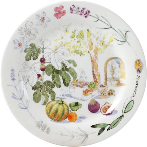 Assiette Canapés 16 5 cm Marche PROVENCE 1774APA150 FAÏENCERIE DE