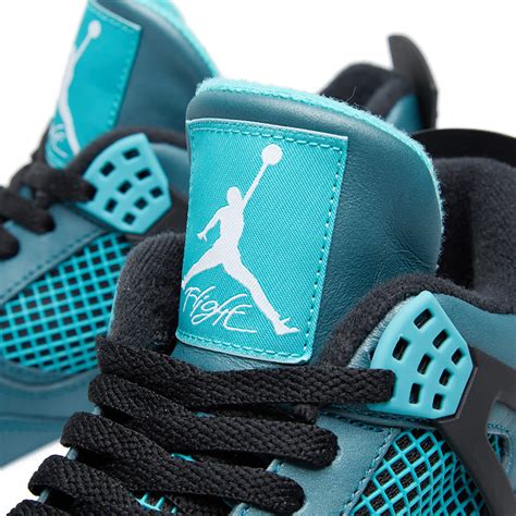 Nike Air Jordan Iv Retro 30th Anniversary Teal Teal White And Black