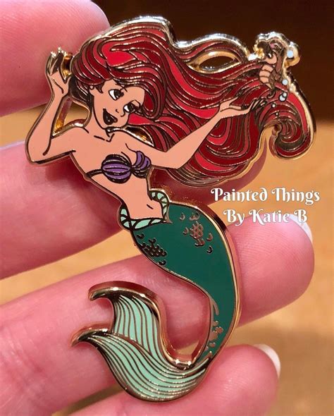 Disney Le 100 Princess Ariel The Little Mermaid Fan Made Fantasy Pin Ebay Ariel The Little