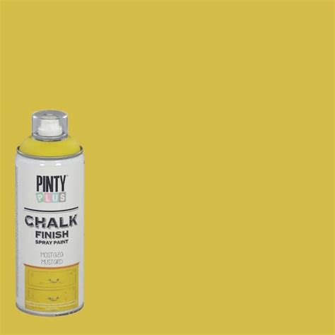 Pinty Plus 1182 Oz Mustard Yellow Chalk Finish Spray Paint Nov 801