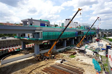 Bts railway station is located right next to the tbs bus terminal building and is connected by an elevated pedestrian bridge. Pictures of Taman Suntex MRT Station during construction ...